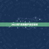 2022年1月剖腹产吉日吉时，20222年1月生孩子黄道吉日