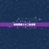 烧香图解七十二香谱图，道教七十二香谱图