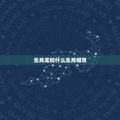 生肖龙和什么生肖相克，生肖龙和什么生肖相合