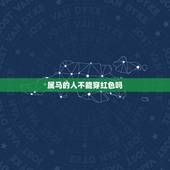 属马的人不能穿红色吗，属马2022 年忌讳颜色