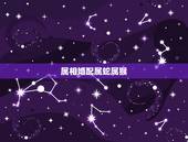 属相婚配属蛇属猴，属蛇和属猴的相配吗