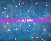 十二生肖图片表，十二生肖数字表图