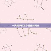 一天受孕的三个最佳时间点，在一天当中，什么阶段受孕几率高呢？