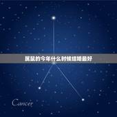 属鼠的今年什么时候结婚最好，属鼠的今年结婚好不好？