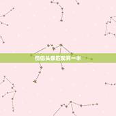 情侣头像匹配另一半，扫一扫找情头另一半