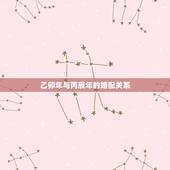 乙卯年与丙辰年的婚配关系，男:乙卯年壬午月庚子日甲申时 女:丙辰年庚寅