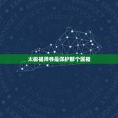 太极祖师爷是保护那个属相，太极拳和张三丰没关系，哪一个人才是祖师爷？