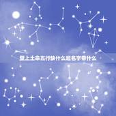 壁上土命五行缺什么起名字带什么，2023农历3月11日戌时出生男宝宝五