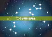 二个字带财运网名，找个带财气的网名