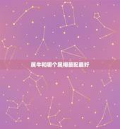 属牛和哪个属相最配最好，属牛的和什么属相最配