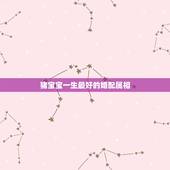 猪宝宝一生最好的婚配属相，属猪的和什么属相最配-百度