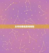 女羊和哪些属相婚配，女属羊与哪个生肖配对最好