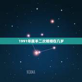 1991年属羊二次婚姻在几岁 几月出生属羊是饿羊