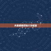 夫妻感情好的八字成语，关于感情的八字成语