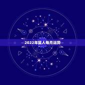 2022年鼠人每月运势，鼠人2021年每月运程月运程