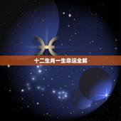 十二生肖一生命运全解，十二生肖的故事