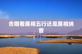 合婚看属相五行还是属相纳音，属相婚配的五行命相
