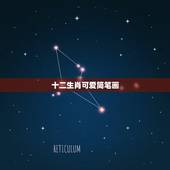 十二生肖可爱简笔画，十二生肖简笔画？