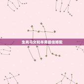 生肖马女和羊男最佳婚配，属马女生和属羊男生配吗？