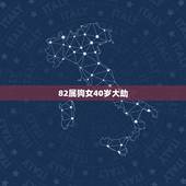 82属狗女40岁大劫，1982年属狗39岁的桃花劫39岁到40岁会出轨