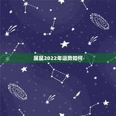 属鼠2022年运势如何，2022年鼠年运势及运程