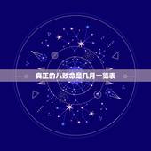 真正的八败命是几月一览表，八字中什么是八败