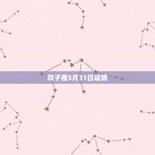双子座5月31日运势，87年5月31日 双子座的人今年运势如何