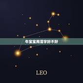 牛宝宝用滢字好不好，牛宝宝取名字