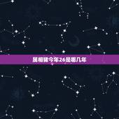 属相猪今年26是哪几年，生肖猪是哪几年