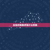 出生时辰属虎是什么时辰，属虎出生上午10点59是什么时辰