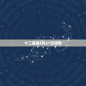 十二星座5月27日运势，12星座运程