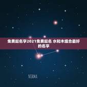 免费起名字2021免费起名 水和木组合最好的名字