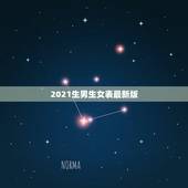 2021生男生女表最新版，清宫图2021年生男生女表怎么算