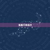 生辰八字五行，生辰八字算五行 会的回答我