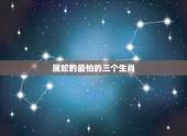属蛇的最怕的三个生肖，属蛇为什么怕属羊的人
