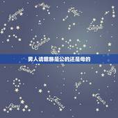 男人请貔貅是公的还是母的，貔貅男生带招还是守