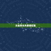 女金男水夫妻谁旺谁，女金男水命结合夫妻好吗？