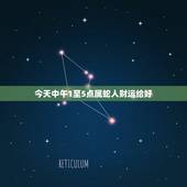 今天中午1至5点属蛇人财运给好，属虎今年财运
