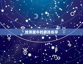 姓黄属牛的男孩名字，姓黄的属牛的取啥名好？