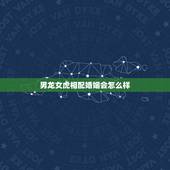 男龙女虎相配婚姻会怎么样，男属龙和女属虎相配吗