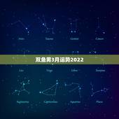 双鱼男3月运势2022，双鱼座本月运势是怎么样的！