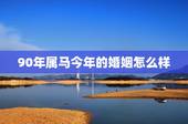 90年属马今年的婚姻怎么样，90年属马的婚姻
