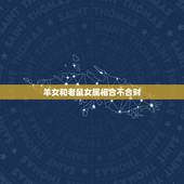 羊女和老鼠女属相合不合财，属羊的女人可以和属鼠的人合作做生意吗