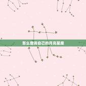 怎么查询自己的月亮星座，如何测试自己的月亮星座