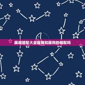 属相婚配大全属猪和属狗的相配吗，1994年属狗男和属猪女相配吗