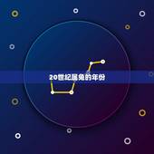 20世纪属兔的年份，属兔的年份有哪些