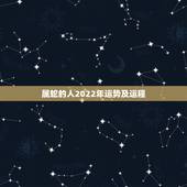 属蛇的人2022年运势及运程，2022年生肖蛇
