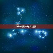 1985属牛每月运势，85年属牛今年的运势如何