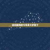 请问属狗的今年多大岁数了，属马的人今年多大岁数