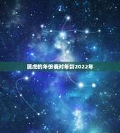 属虎的年份表对年龄2022年，属龙的年份表及年龄